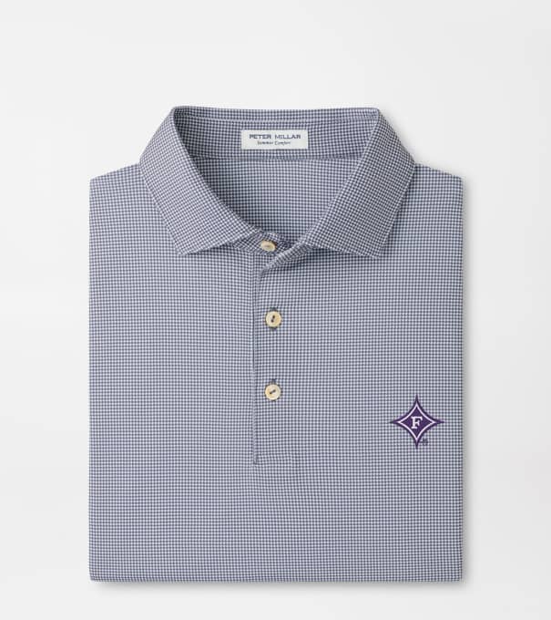 Furman Border Performance Jersey Polo in Iron