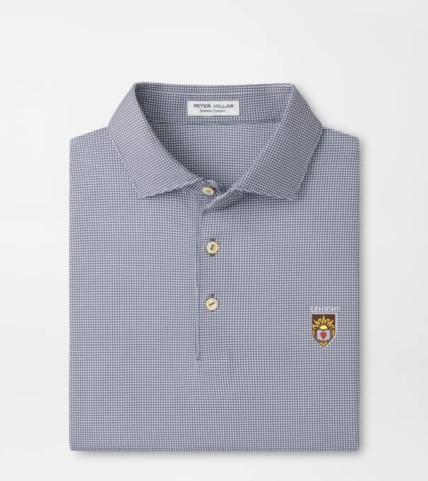 Lehigh Border Performance Jersey Polo in Iron
