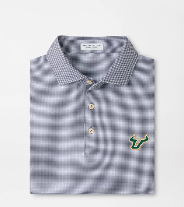University of South Florida Border Performance Jersey Polo in Iron