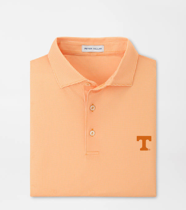 Tennessee Border Performance Jersey Polo in Orange1