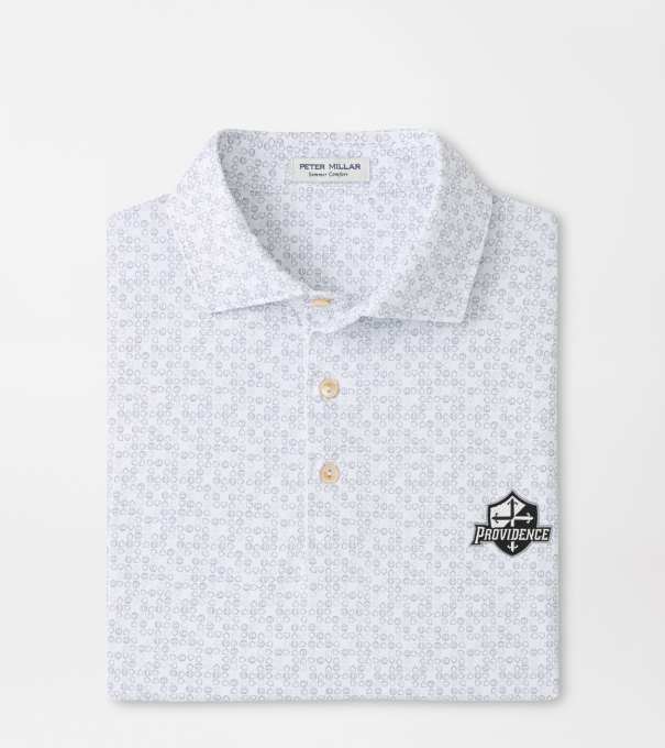 Providence Bases Loaded Performance Jersey Polo in White