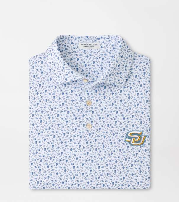 Southern University Kick Off Performance Jersey Polo in Blue Frost