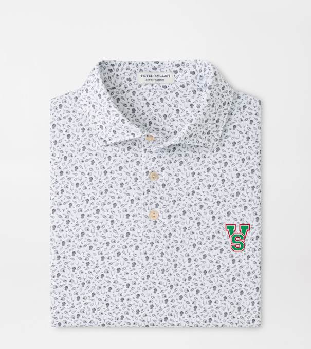 Mississippi Valley State Kick Off Performance Jersey Polo in Gale Grey