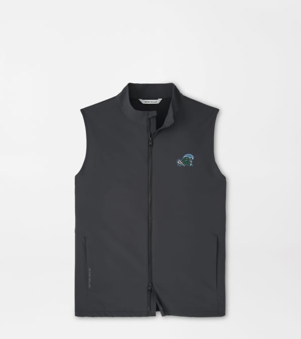 Tulane Green Wave Dunes Vest in Black