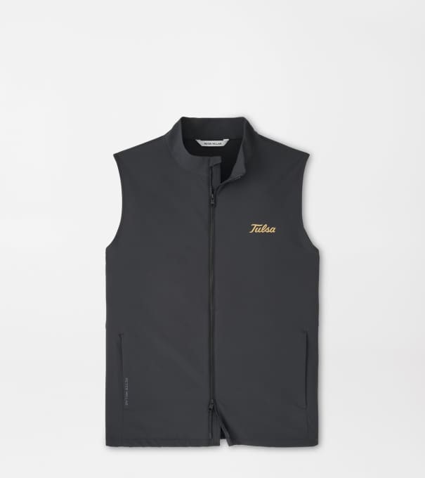 Tulsa Dunes Vest in Black
