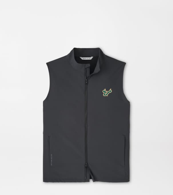 University of South Florida Dunes Vest in Black