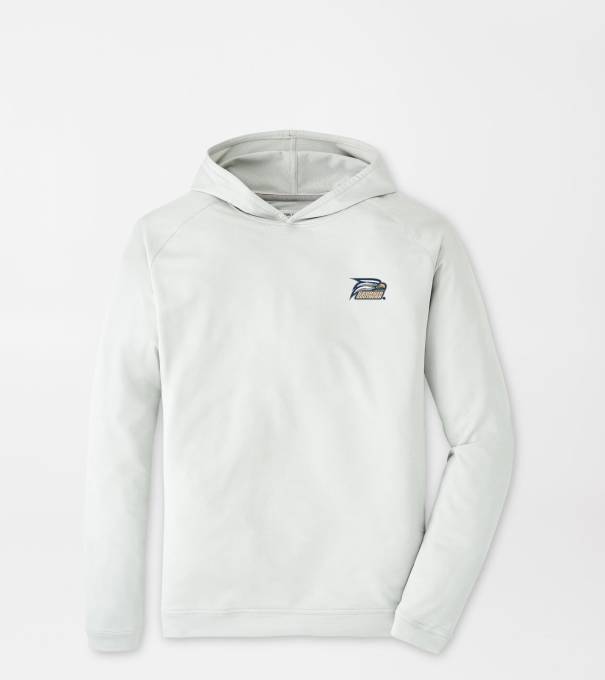 Georgia Southern Pine Performance Hoodie in British Grey