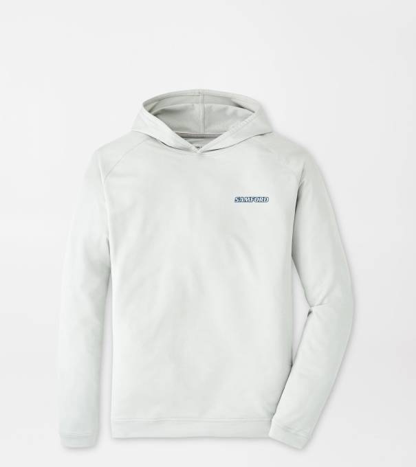 Samford Pine Performance Hoodie in British Grey