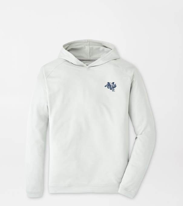 Villanova Vault Pine Performance Hoodie in British Grey