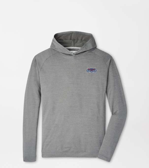 Florida Atlantic University Pine Performance Hoodie in Iron