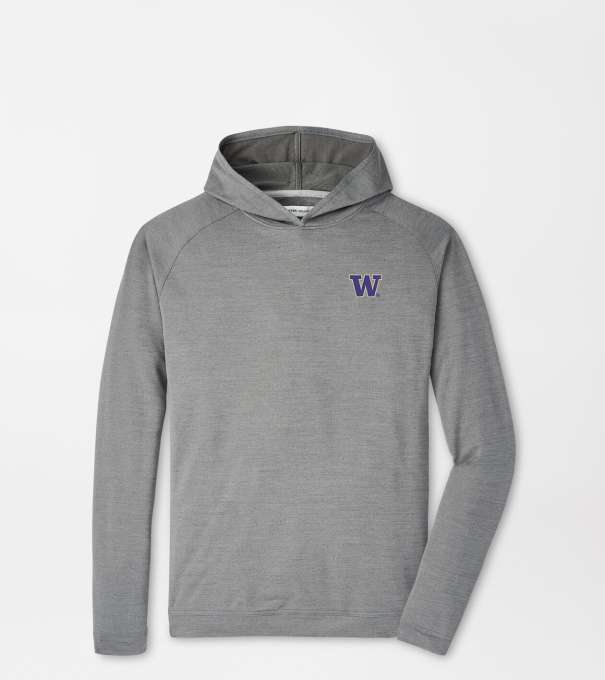 Washington Pine Performance Hoodie in Iron