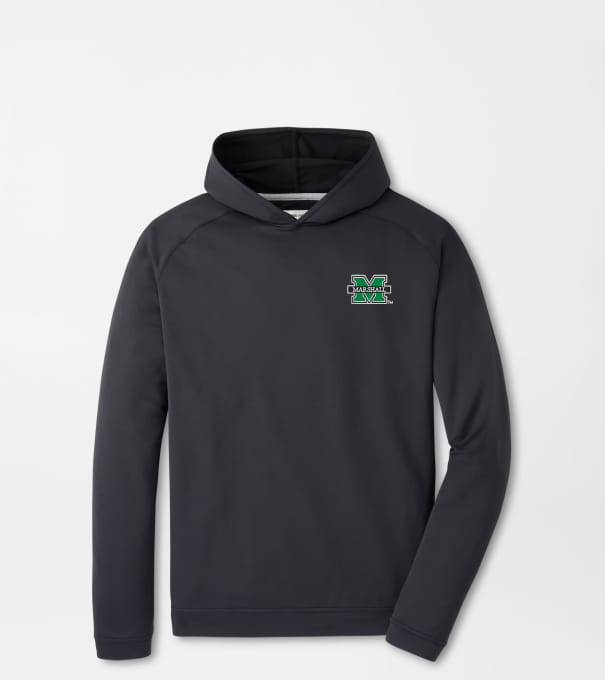 Marshall Pine Performance Hoodie in Black