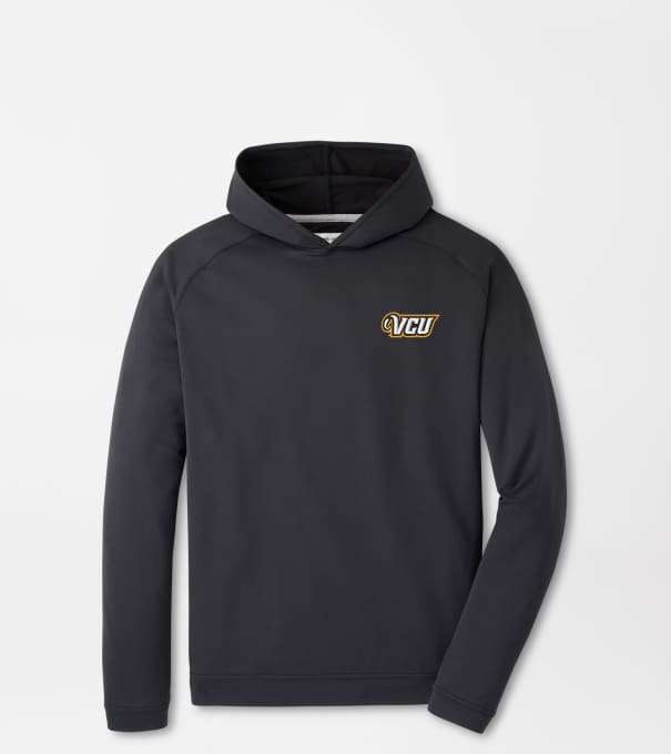 VCU Pine Performance Hoodie in Black