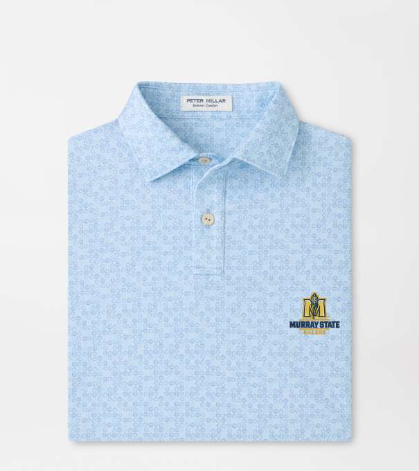 Murray State Bases Loaded Youth Performance Jersey Polo in PALE BLUE
