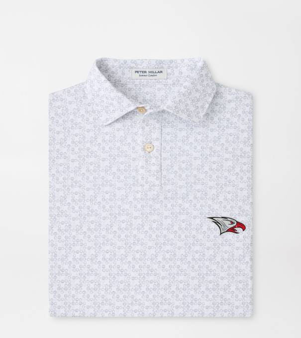 NC Central Bases Loaded Youth Performance Jersey Polo in White