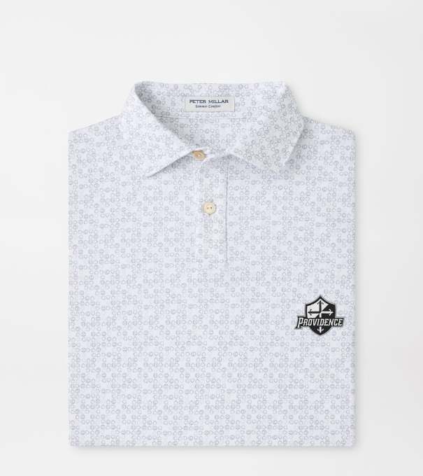 Providence Bases Loaded Youth Performance Jersey Polo in White