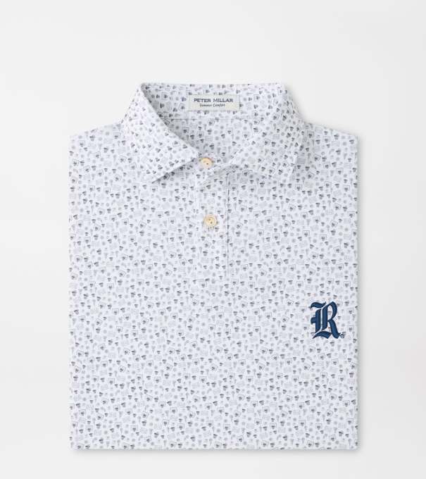Rice University Buzzer Beater Youth Performance Jersey Polo in White