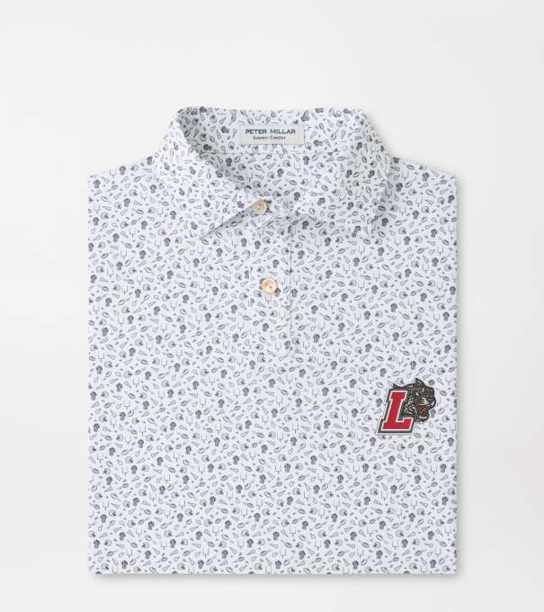 Lafayette College Kick Off Youth Performance Jersey Polo in Gale Grey