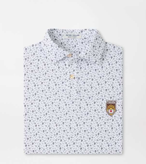 Lehigh Kick Off Youth Performance Jersey Polo in Gale Grey