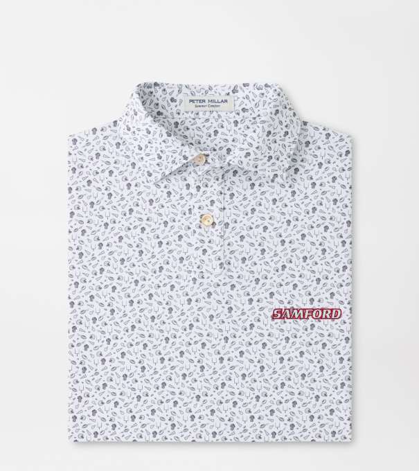 Samford Kick Off Youth Performance Jersey Polo in Gale Grey