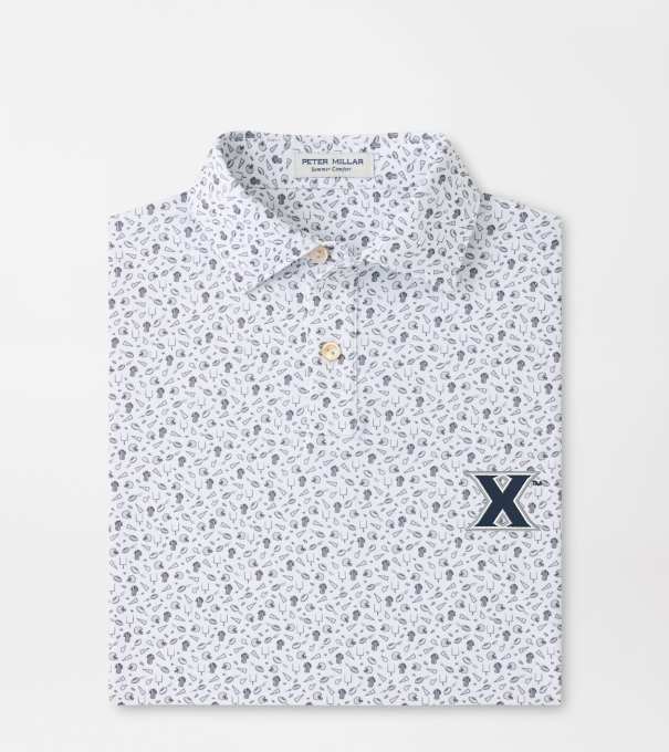 Xavier Kick Off Youth Performance Jersey Polo in Gale Grey