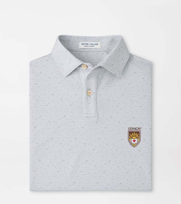 Lehigh On The Ball Youth Performance Jersey Polo in British Grey