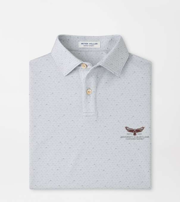 Maryland Eastern Shore On The Ball Youth Performance Jersey Polo in British Grey
