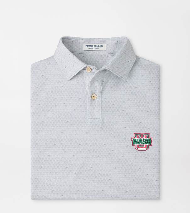 Washington St. Louis On The Ball Youth Performance Jersey Polo in British Grey