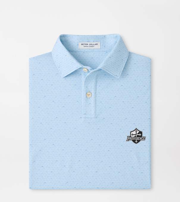 Providence On The Ball Youth Performance Jersey Polo in PALE BLUE