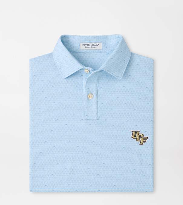 UCF On The Ball Youth Performance Jersey Polo in PALE BLUE