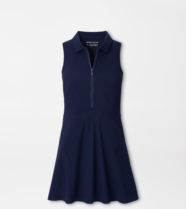 Bingham Sleeveless Sport Dress in Navy