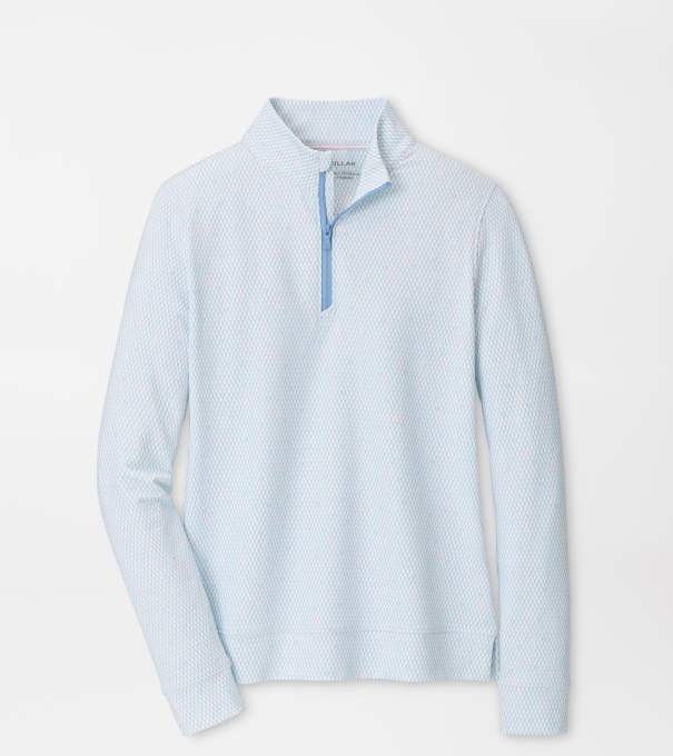 Perth Courtside Charm Printed Performance Quarter-Zip in Multi
