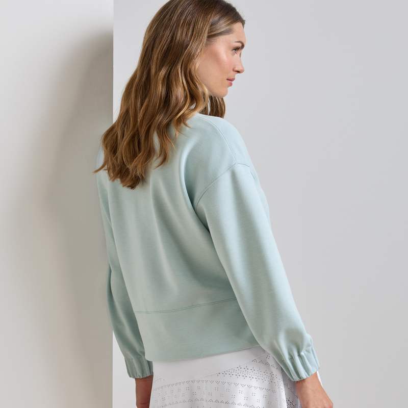 Flora Knit Mélange Half-Zip Pullover | Women's Tops | Peter Millar