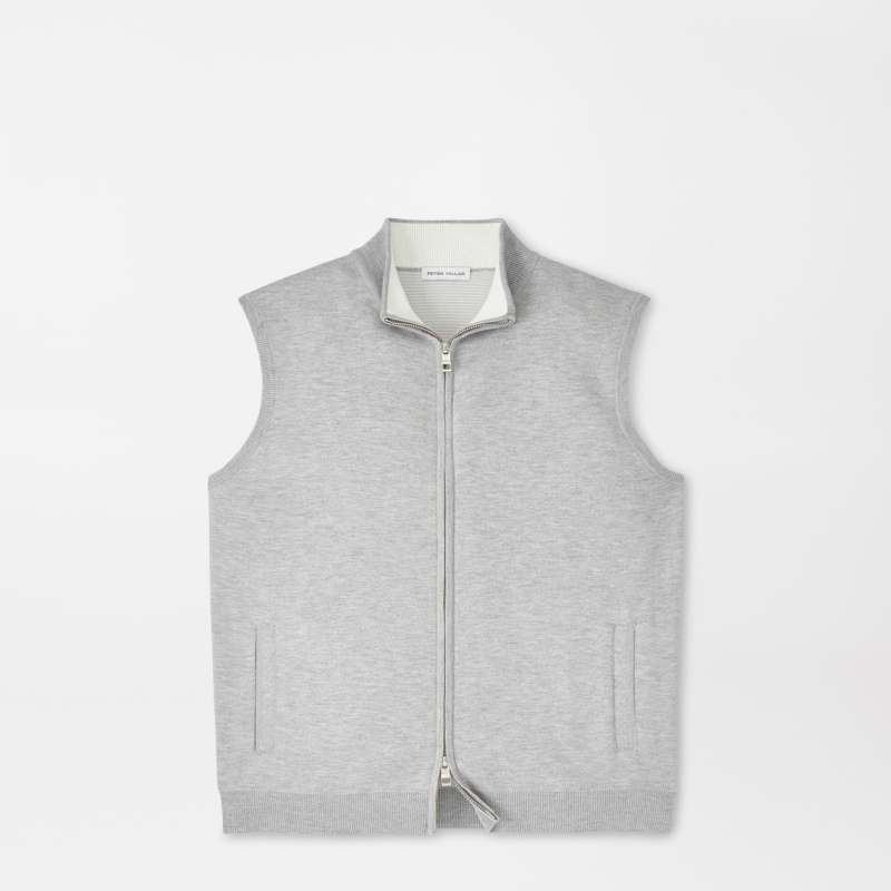 Coolspun Lite Full-Zip Sweater Vest | Men's Sweaters | Peter Millar