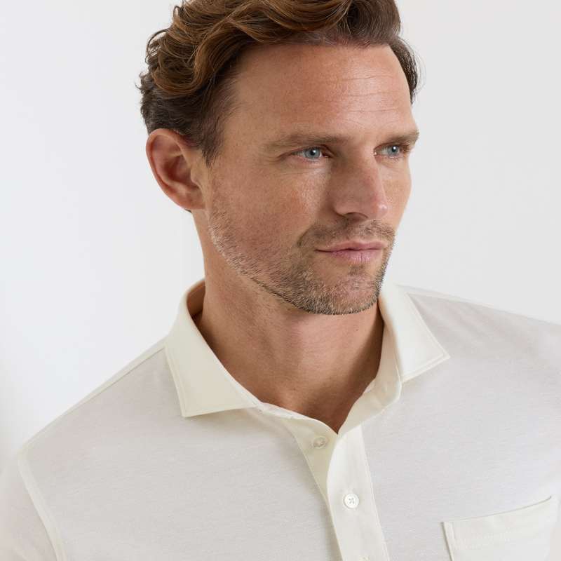 Landon Long-Sleeve Polo | Men's Polos | Peter Millar