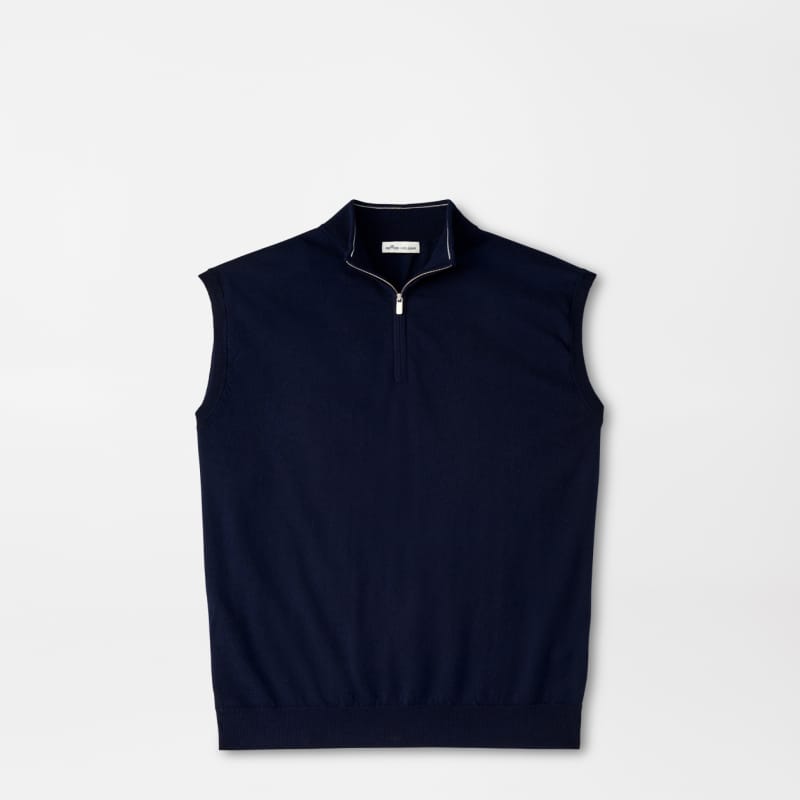 Autumn Crest Quarter-Zip Vest | Men's Sweaters | Peter Millar