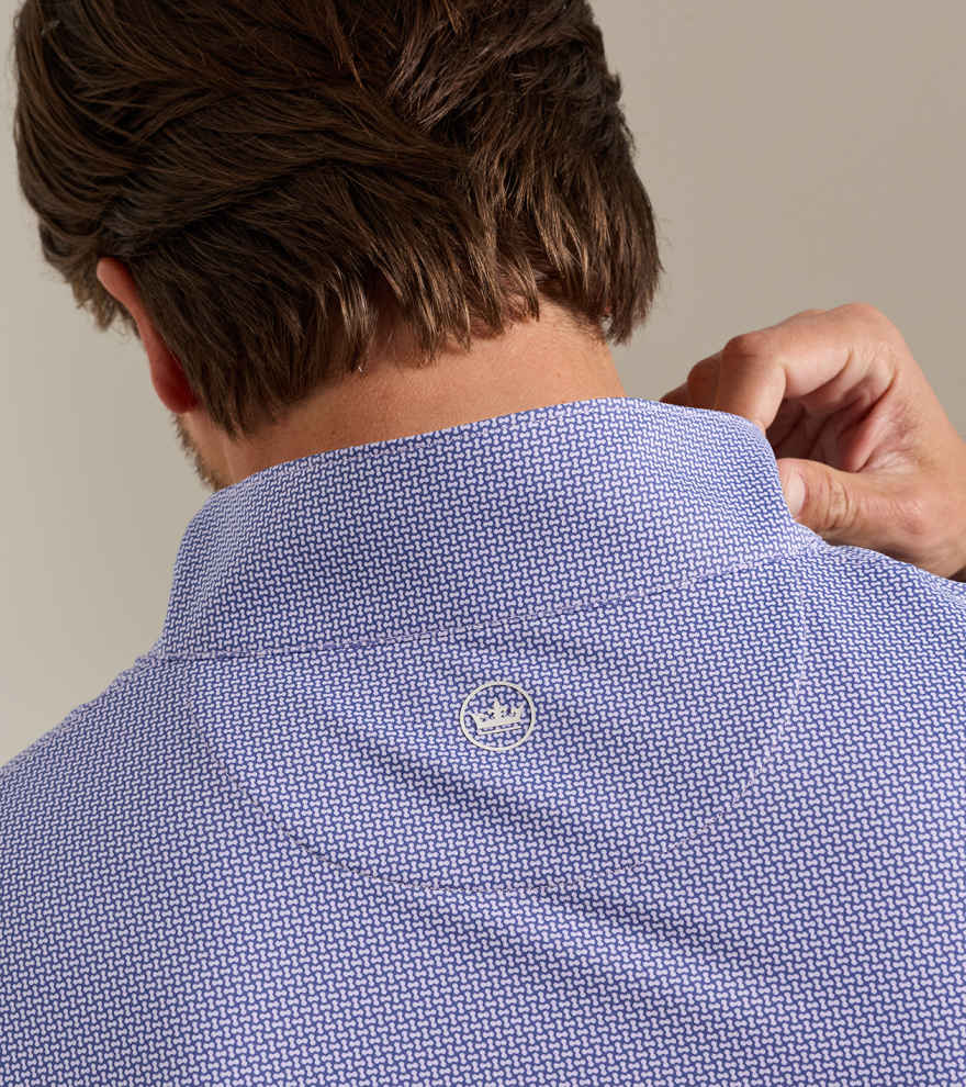 Perth Basketweave Performance Quarter-Zip - Alternate Image 3