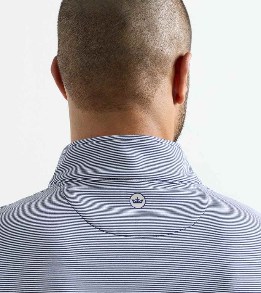 Perth Sugar Stripe Performance Quarter-Zip - Alternate Image 2