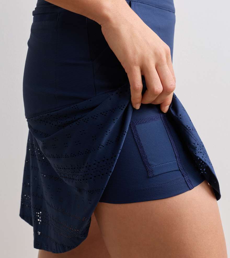 Francoise Eyelet Skort - Alternate Image 3