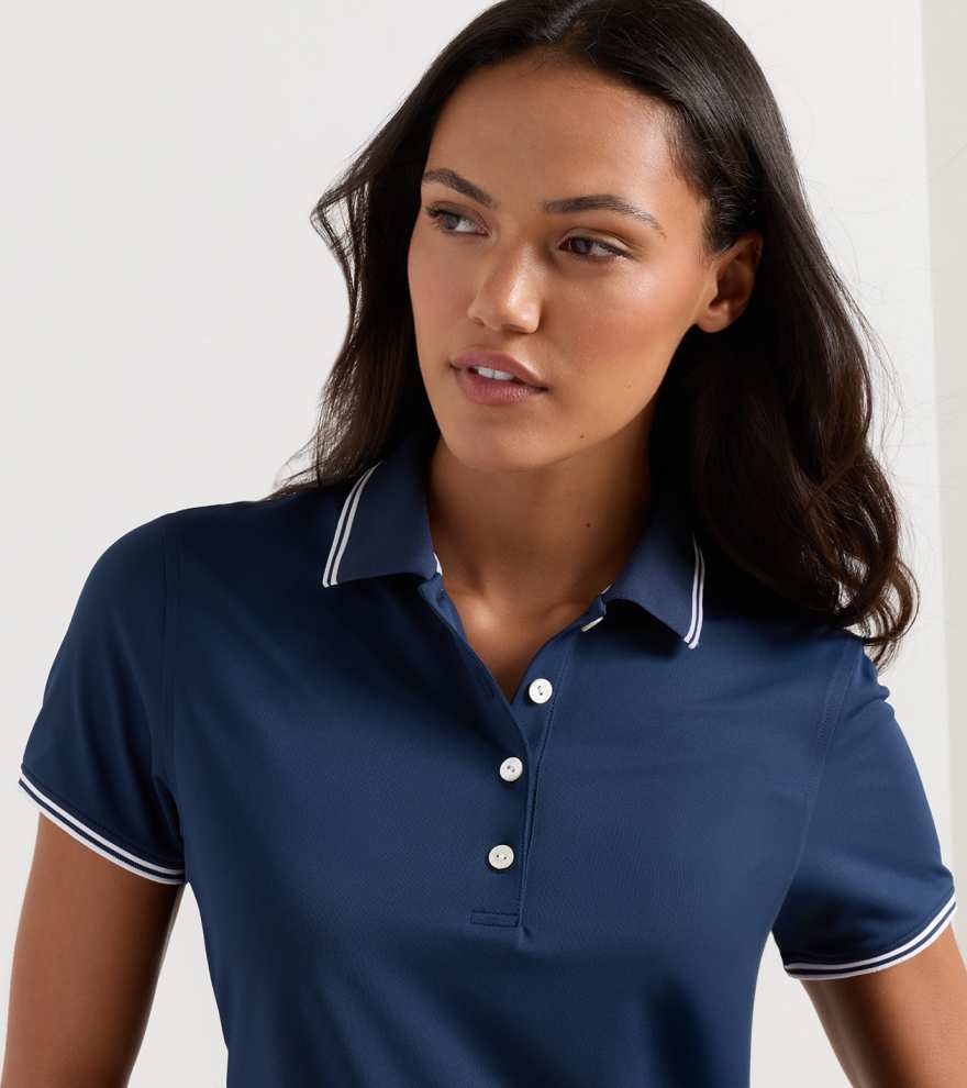 Canterbury Tipped Sport Mesh Short Sleeve Polo - Alternate Image 4