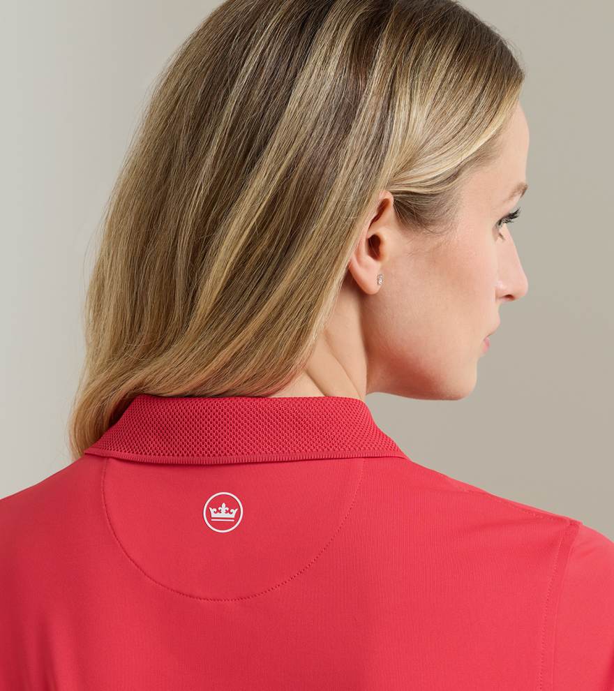 Keswick Zip Neck Short Sleeve Polo - Alternate Image 3