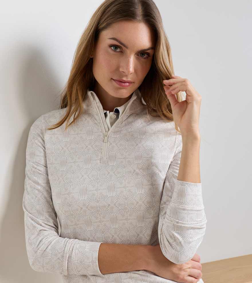 Shell Serenade Perth Performance Quarter-Zip - Alternate Image 4