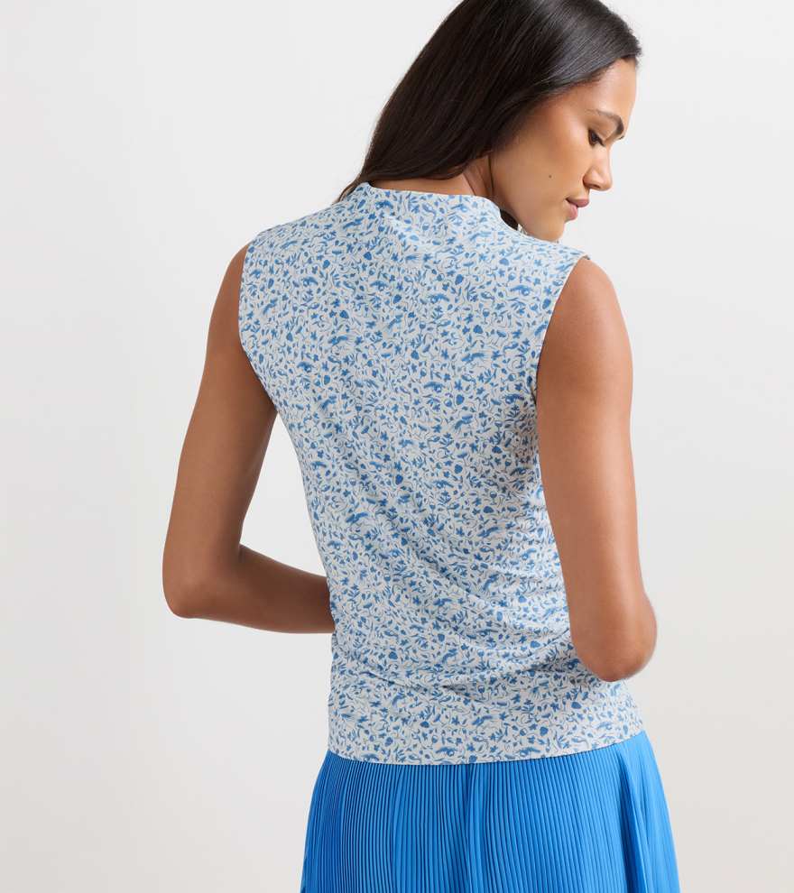 Rachel Vino Flora Ruched Sleeveless Top | Women's Tops | Peter Millar