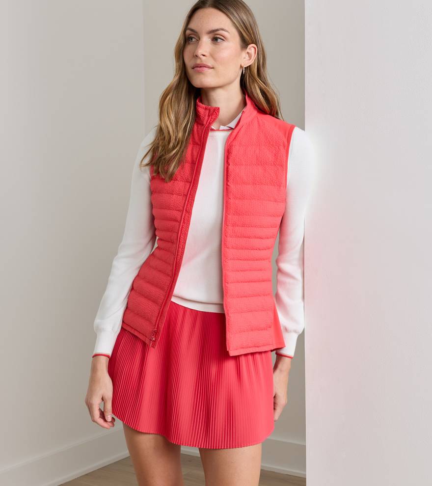Fuse Seersucker Hybrid Gilet - Alternate Image 1