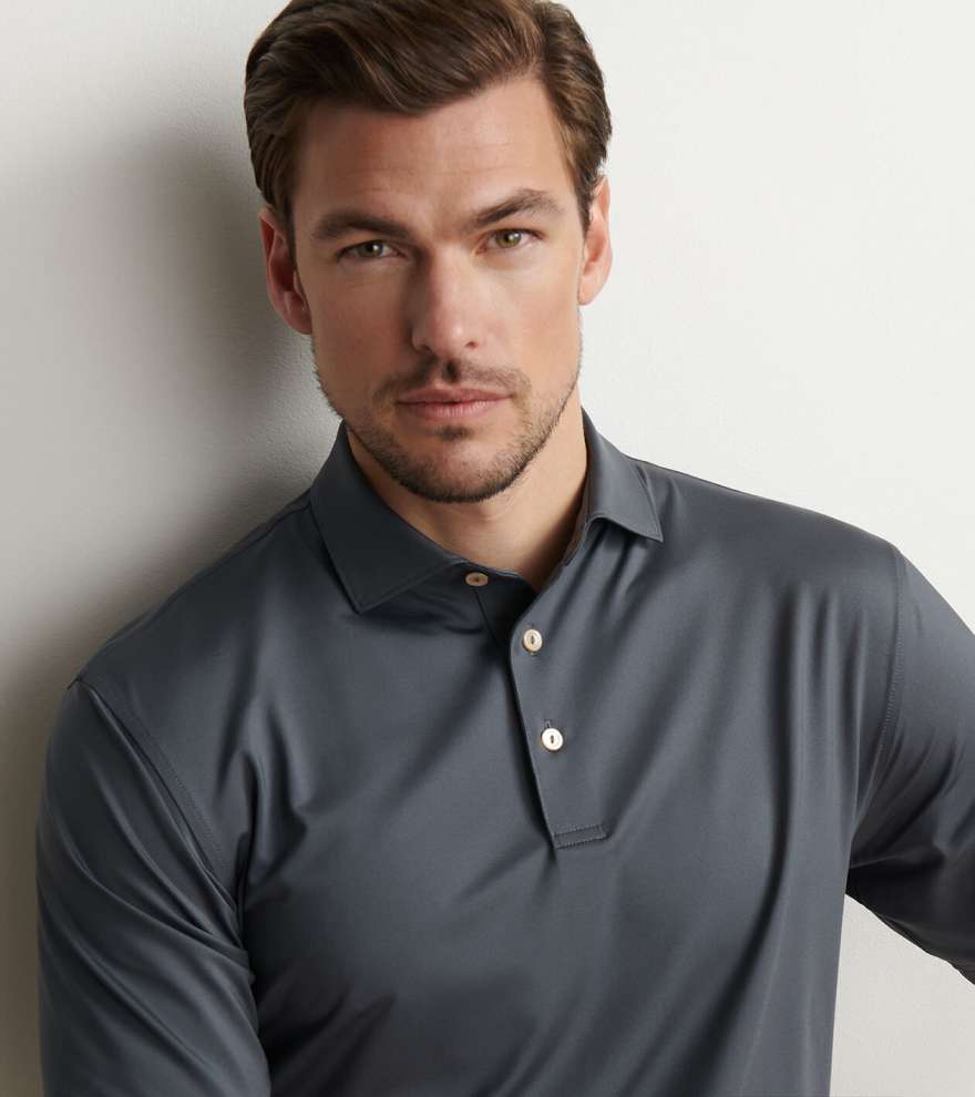 Solid Performance Jersey Polo - Alternate Image 4