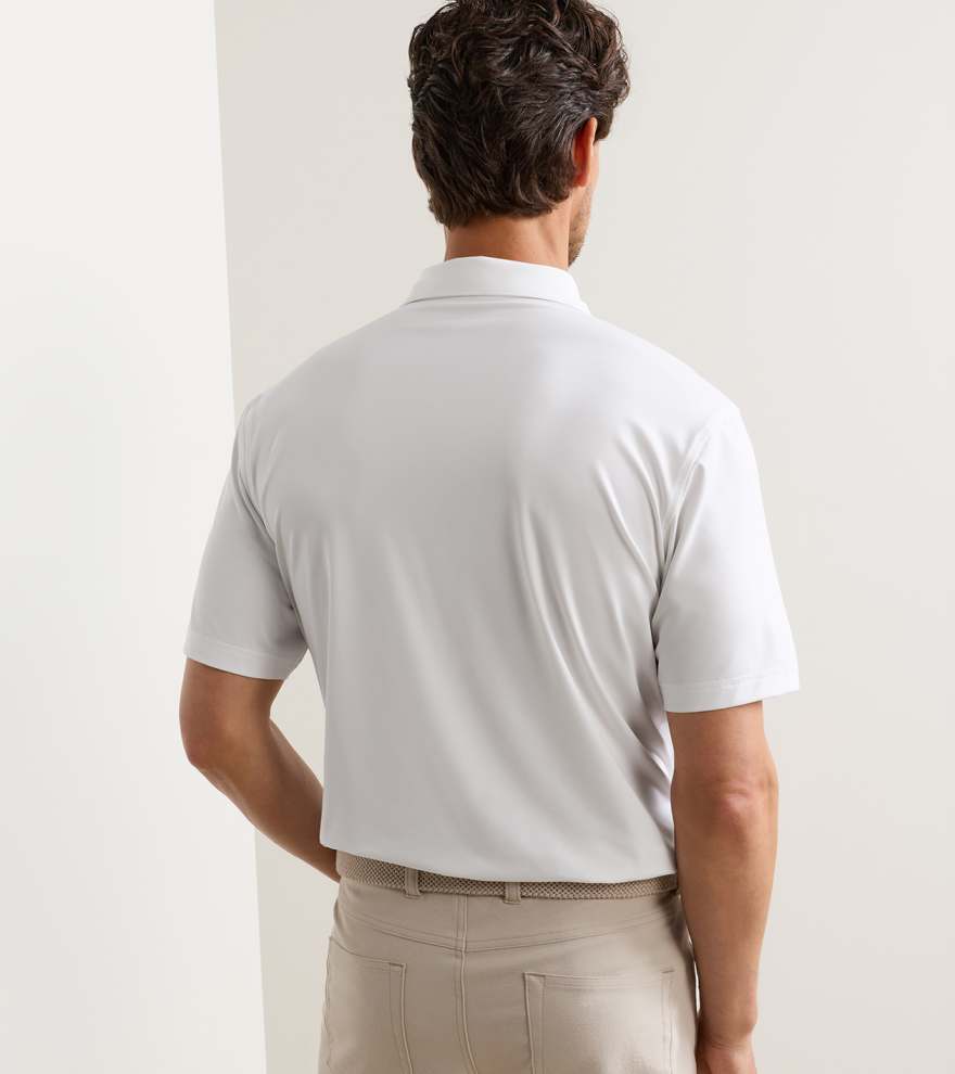 Solid Performance Jersey Polo - Alternate Image 2