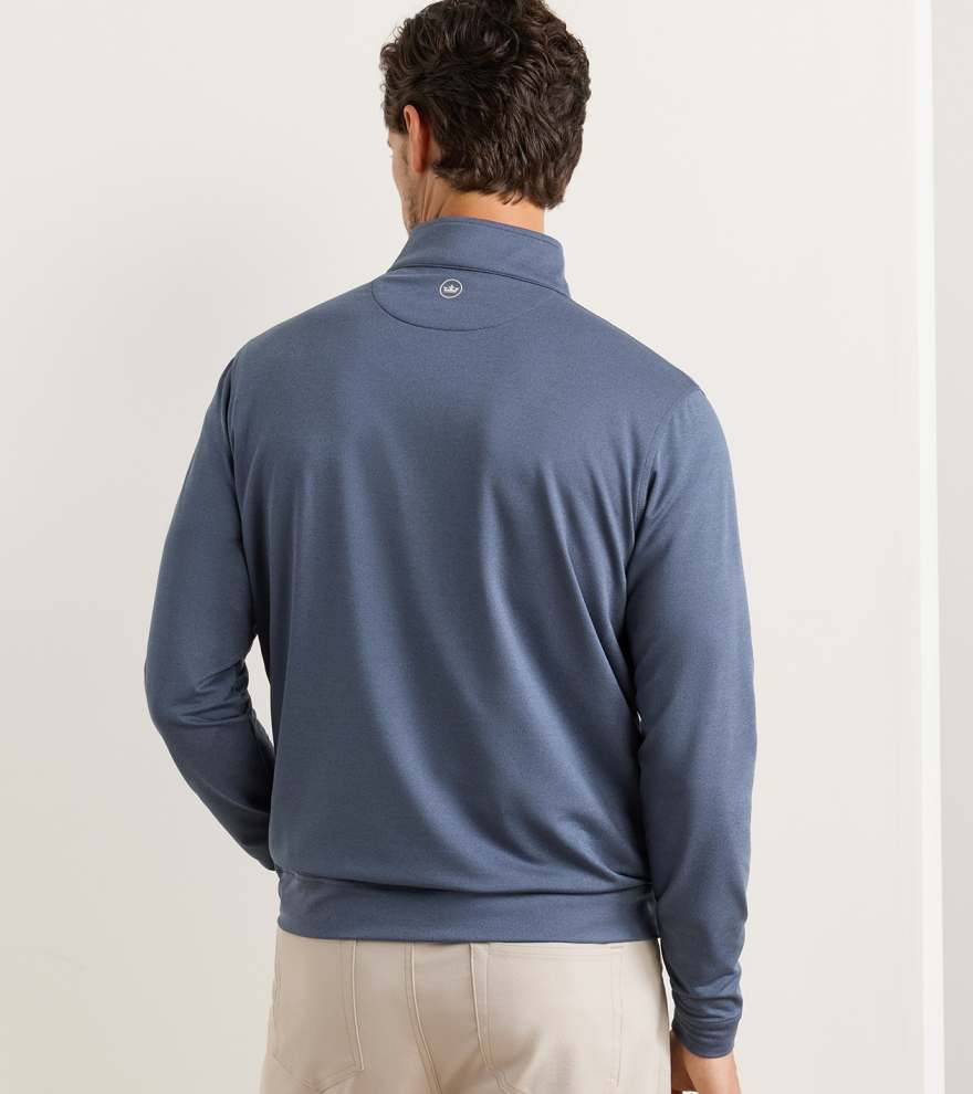 Perth M&eacute;lange Performance Quarter-Zip - Alternate Image 2