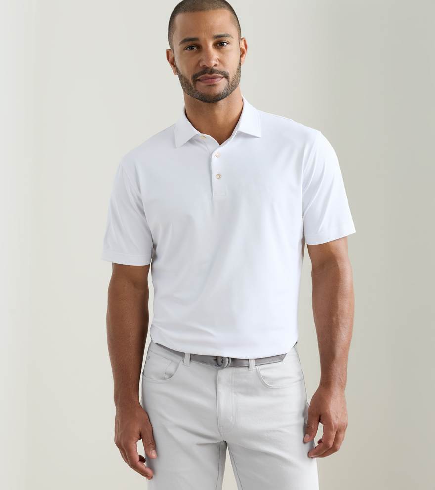 Solid Performance Mesh Polo | Men's Polos | Peter Millar