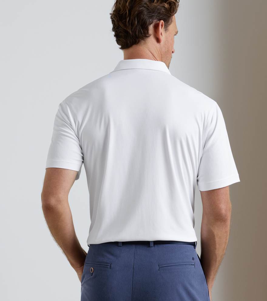 Featherweight M&eacute;lange Performance Polo - Alternate Image 2