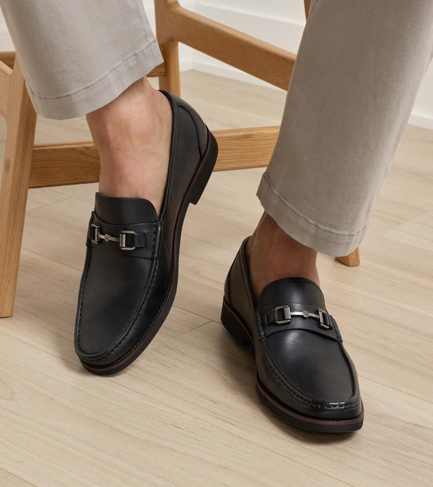 Leather Bit Loafer - Alternate Image 1